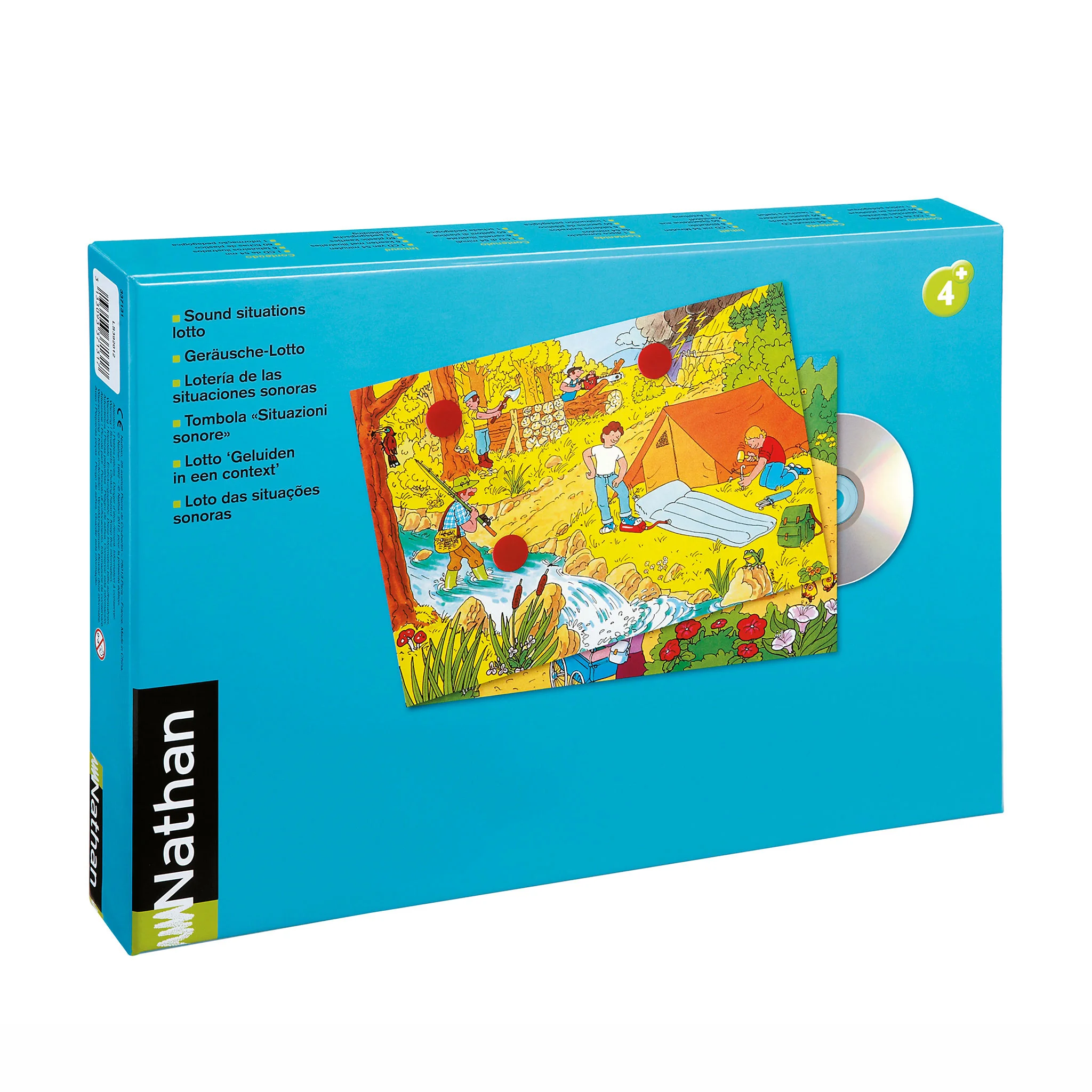 Lotto, Spielkartenspiel, Kinderkarte, Puzzle-Set, 4+ Jahre