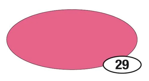 pink, oval, shape, label 29, marker