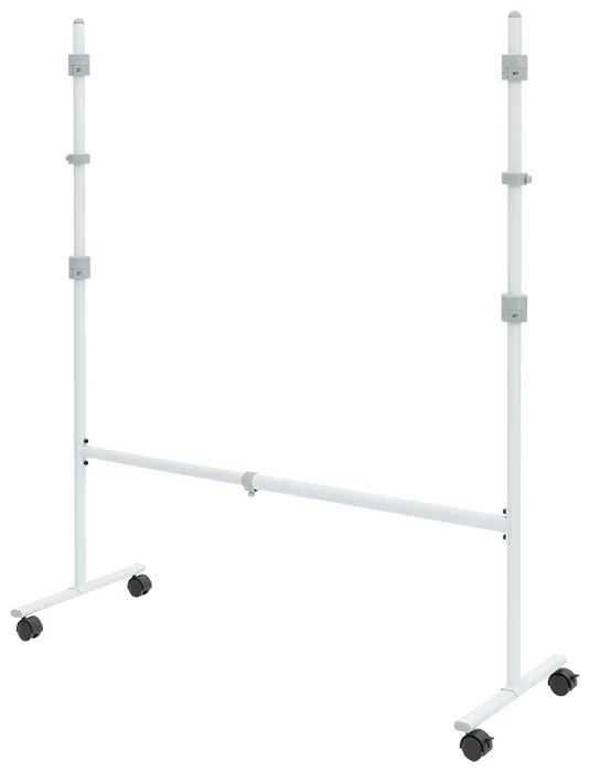 mobiler rack, kleiderstange, verstellbar, rollen, metallrahmen