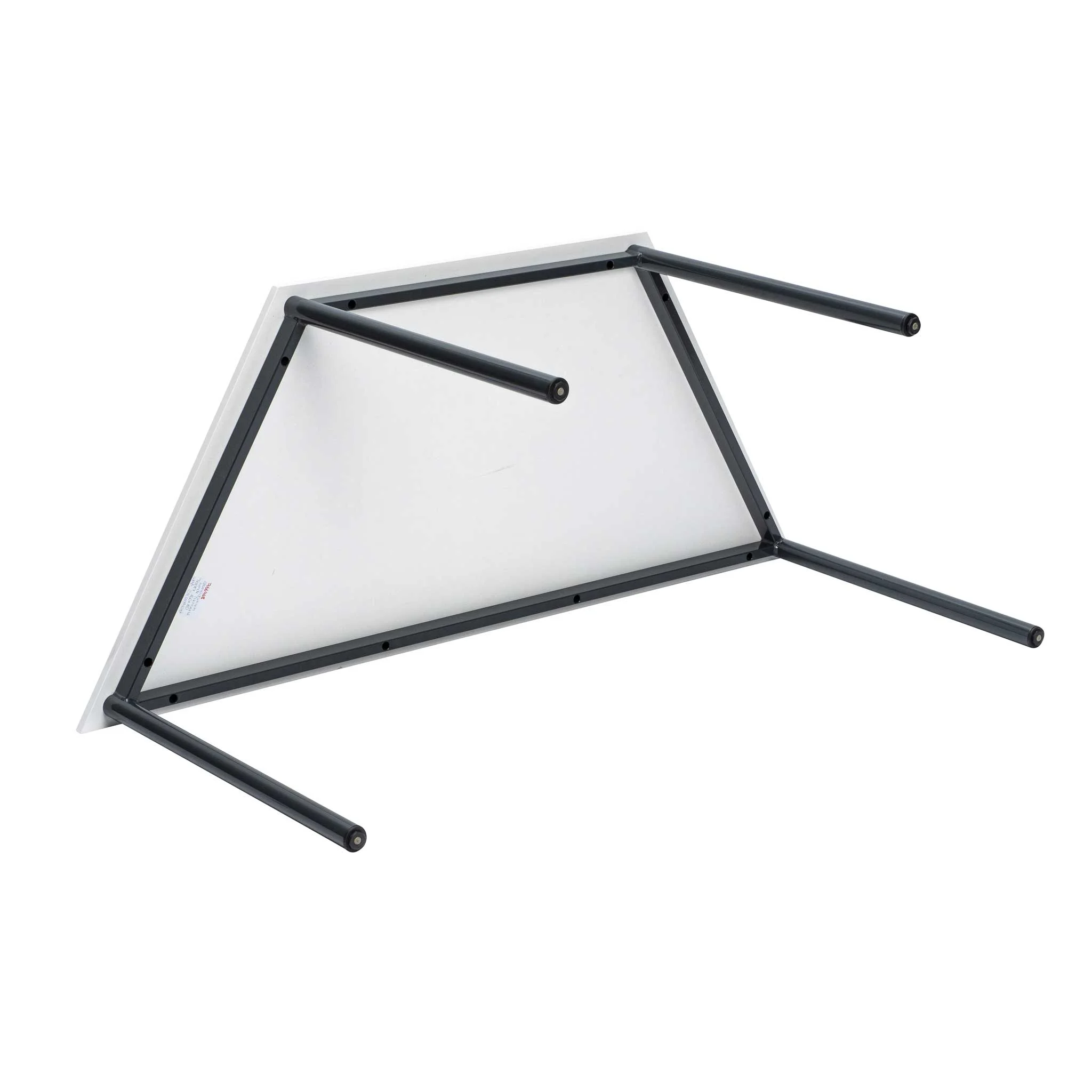 Schreibtischbeine, Tischgestell, Metallrahmen, Schwarz, Montagezubehör