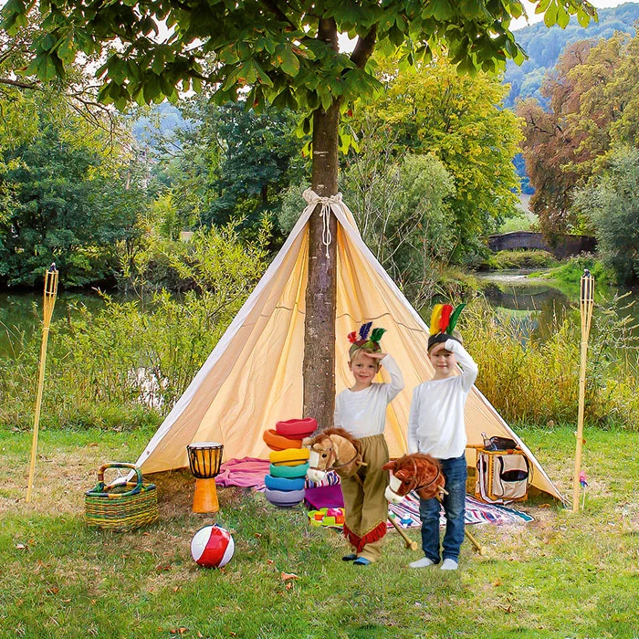 Tipi, Camping, Kinder, Puppen, Spielzeug