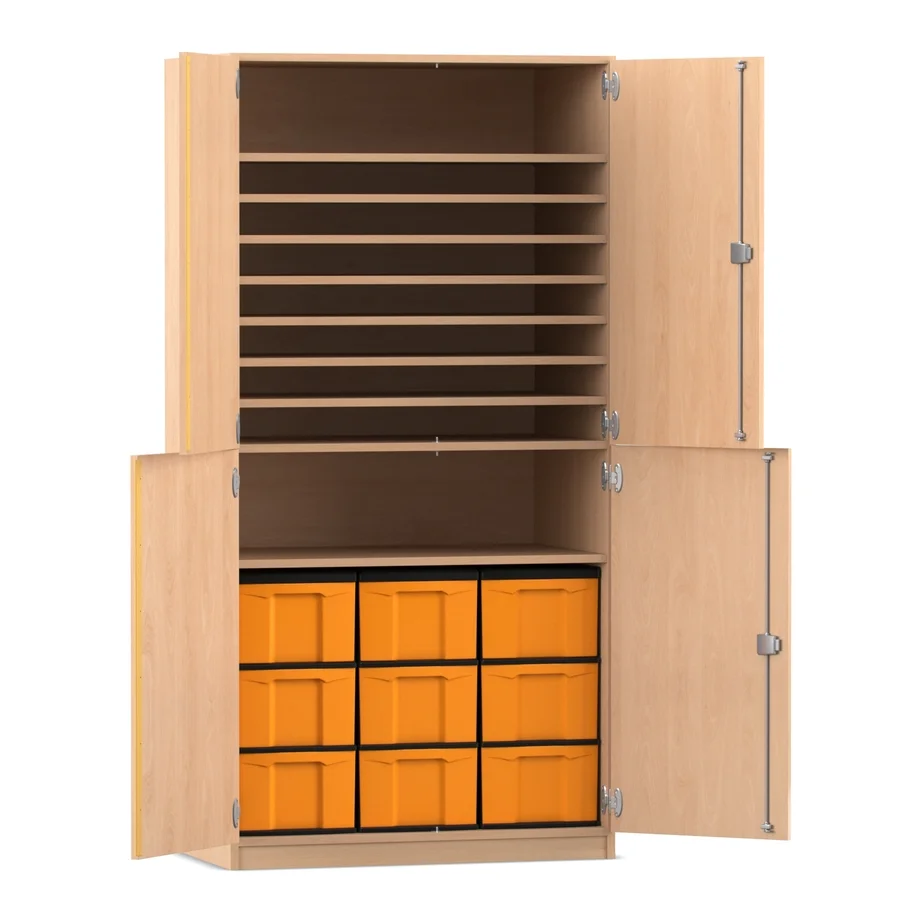 Bastelschrank Julia, Buche hell