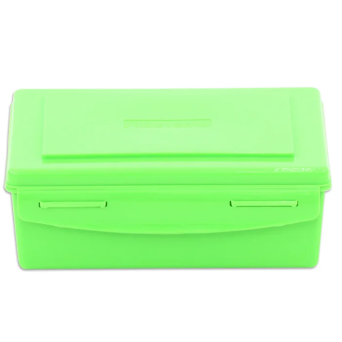 Kunststoffbox, grüne Farbe, Aufbewahrungsbox, Rechteckige Box, Deckel