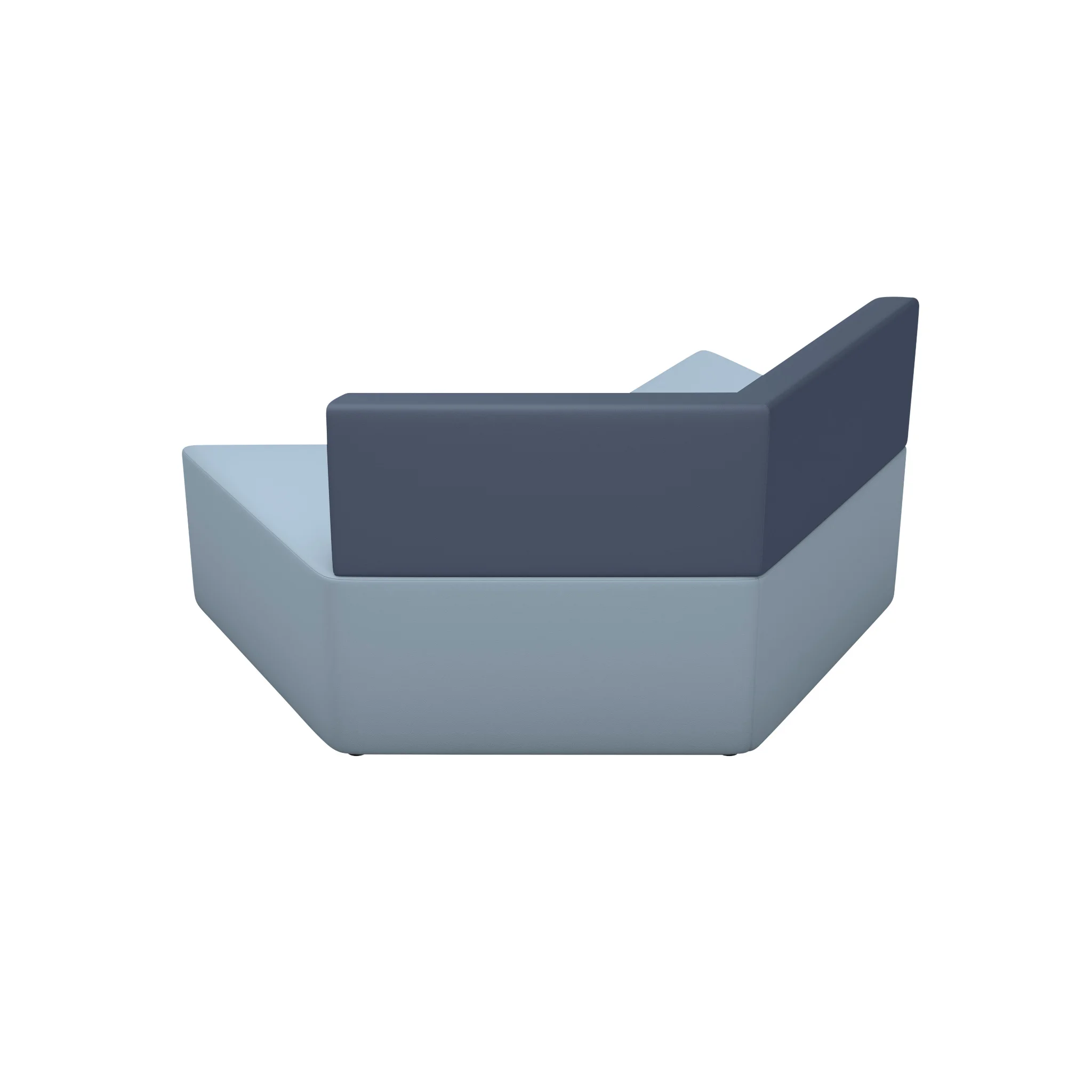 Sofa, Wohnzimmersofa, Ecksofa, Grau, Polstersofa