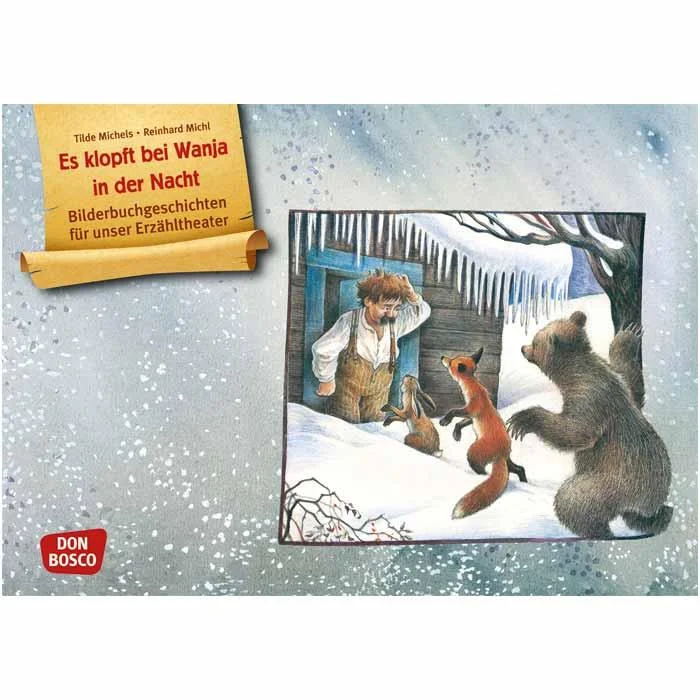 Bilderbuch, Erzähltheater, Winter, Tiere, Schaulbild