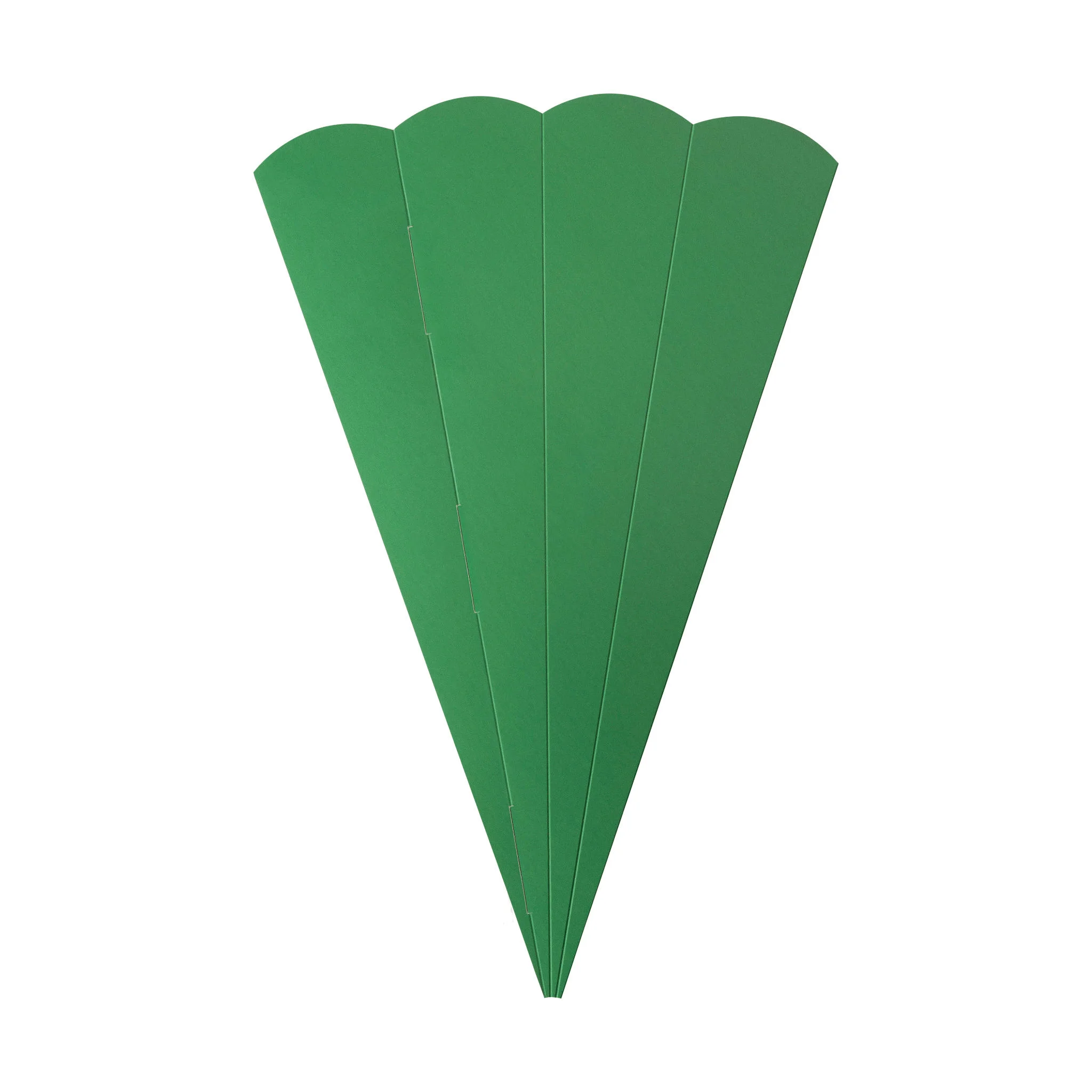 seinblatt, Papierverpackung, Grasgrün, Fächerform, Apporturitäten
