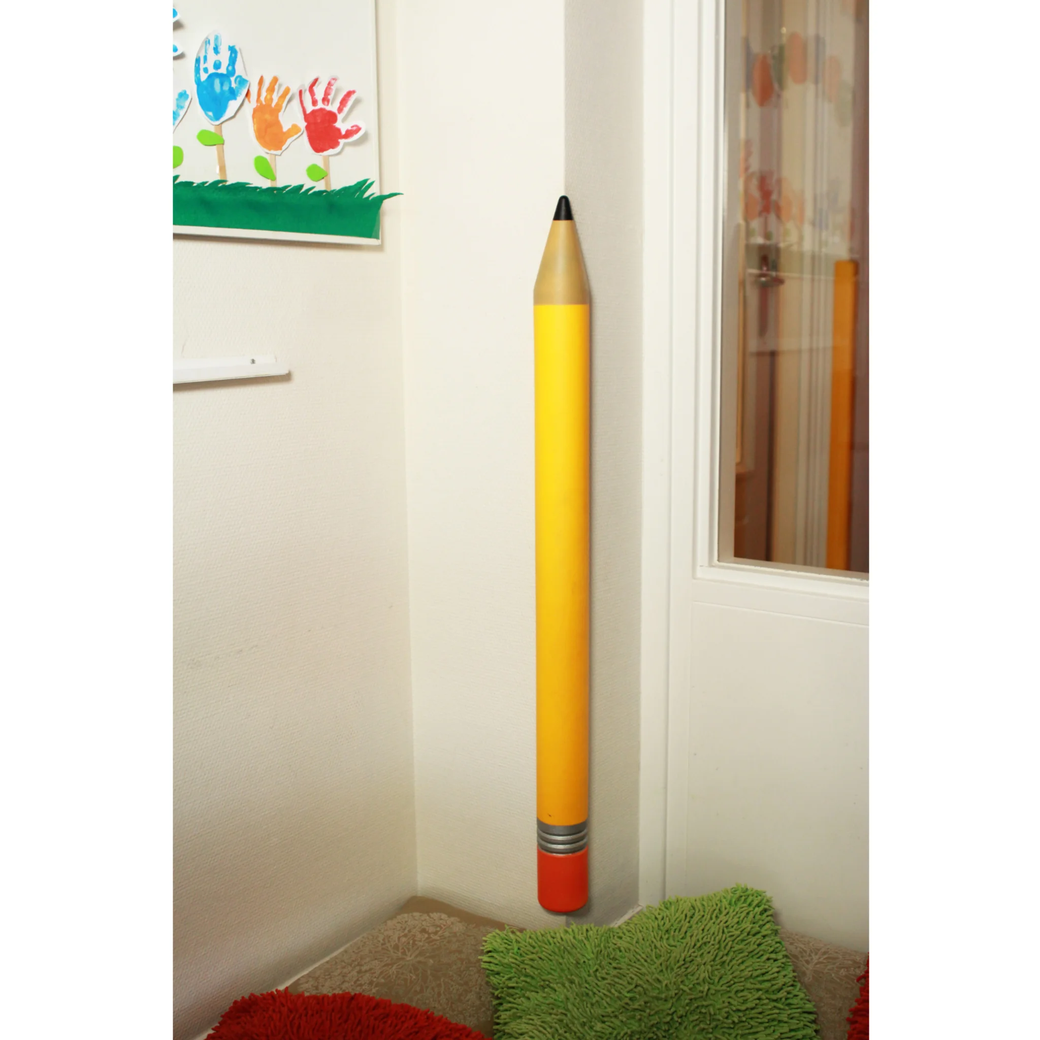 Bleistift, Gelb, Großer Stift, Stiftgröße, Zubehör
