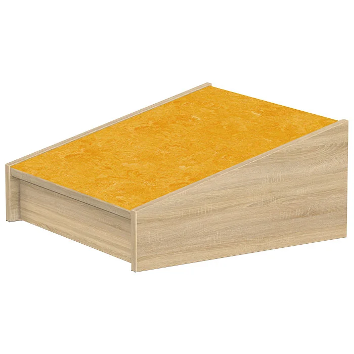 Kleine Übergangsrampe, Grau Linoleum