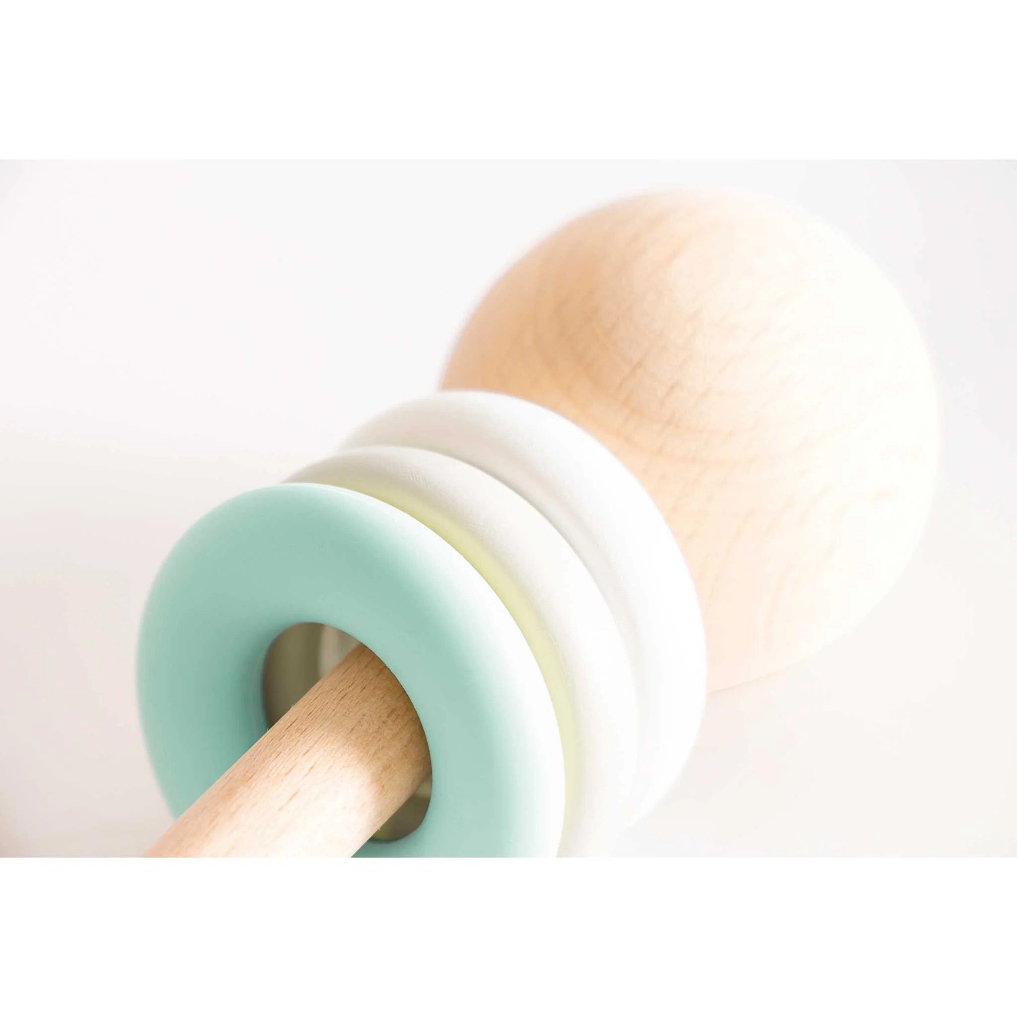 baby, holz, hantel, ringe, pastell
