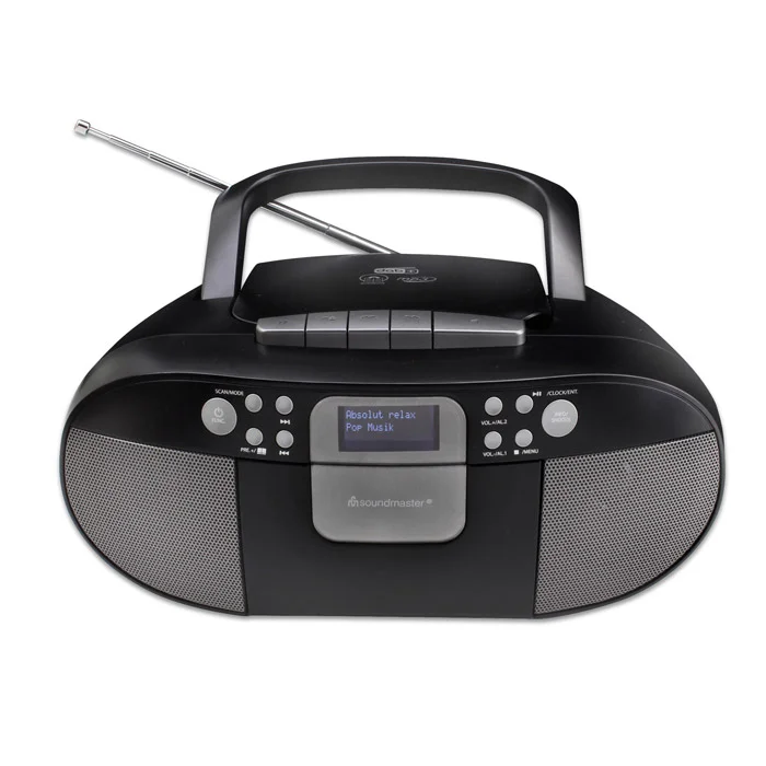 Radio, CD-Player, Boombox, Boxenanlage, Antenne