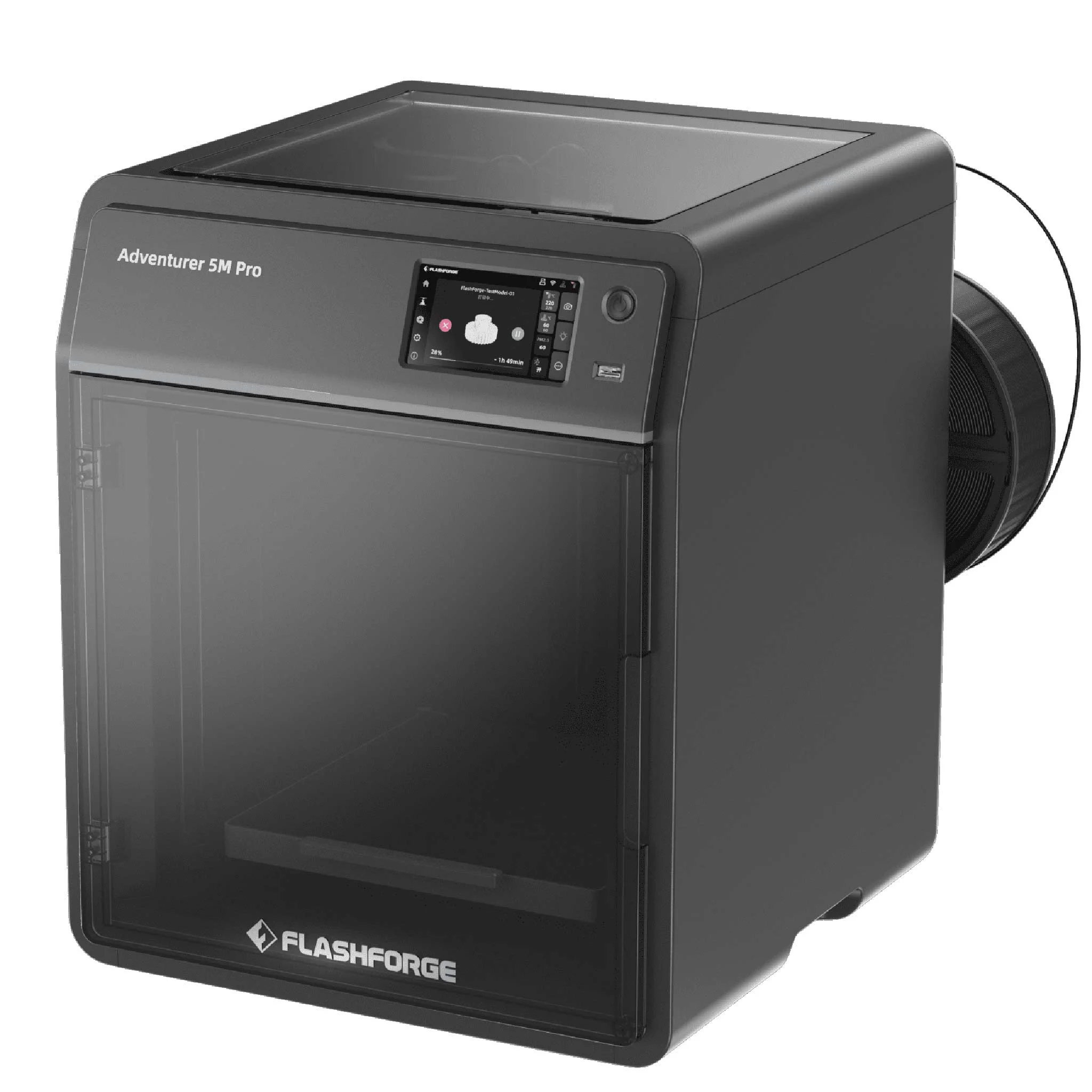 3D-Drucker, Resin-Drucker, Kompakt, Verschlossen, Filament-Spule