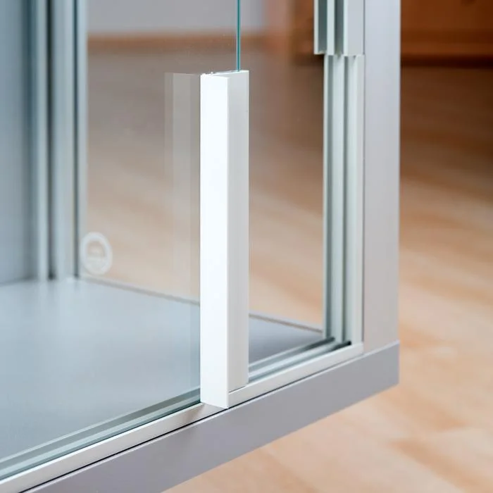 Spaltenschloss, Glasrahmen, Balkon-/Terrasschiebe, Fensterzarge, Strebe aus Kunststoff