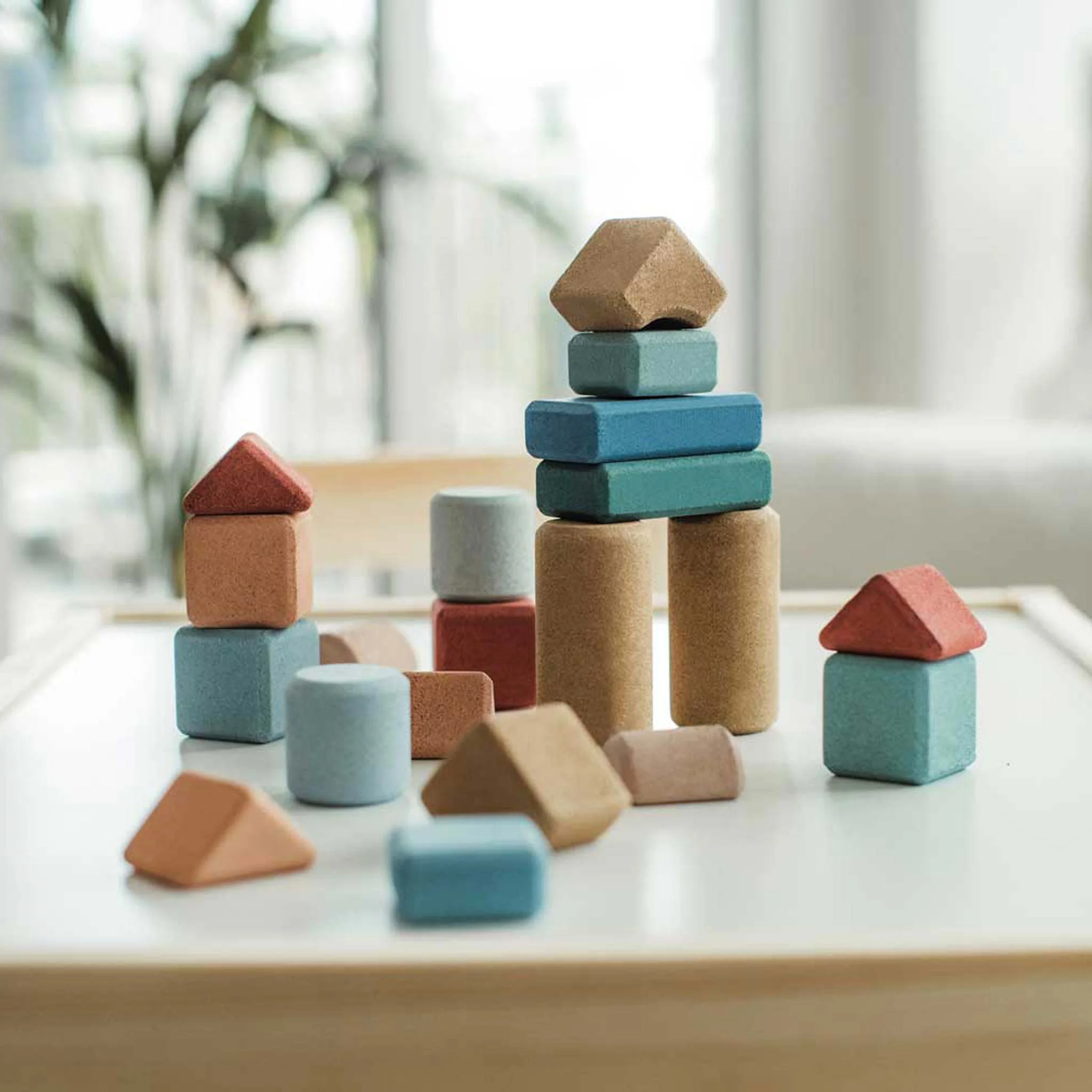 bauen blöcke, Holzspielzeug, bunte Blöcke,  Stapelblöcke, Spielzeug Blöcke
