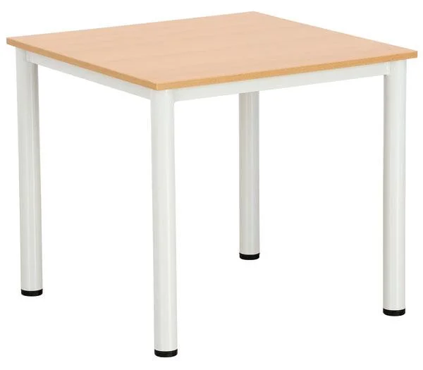 Esstisch, Holztisch, Skandinavisch, weiße Beine, rechteckig
