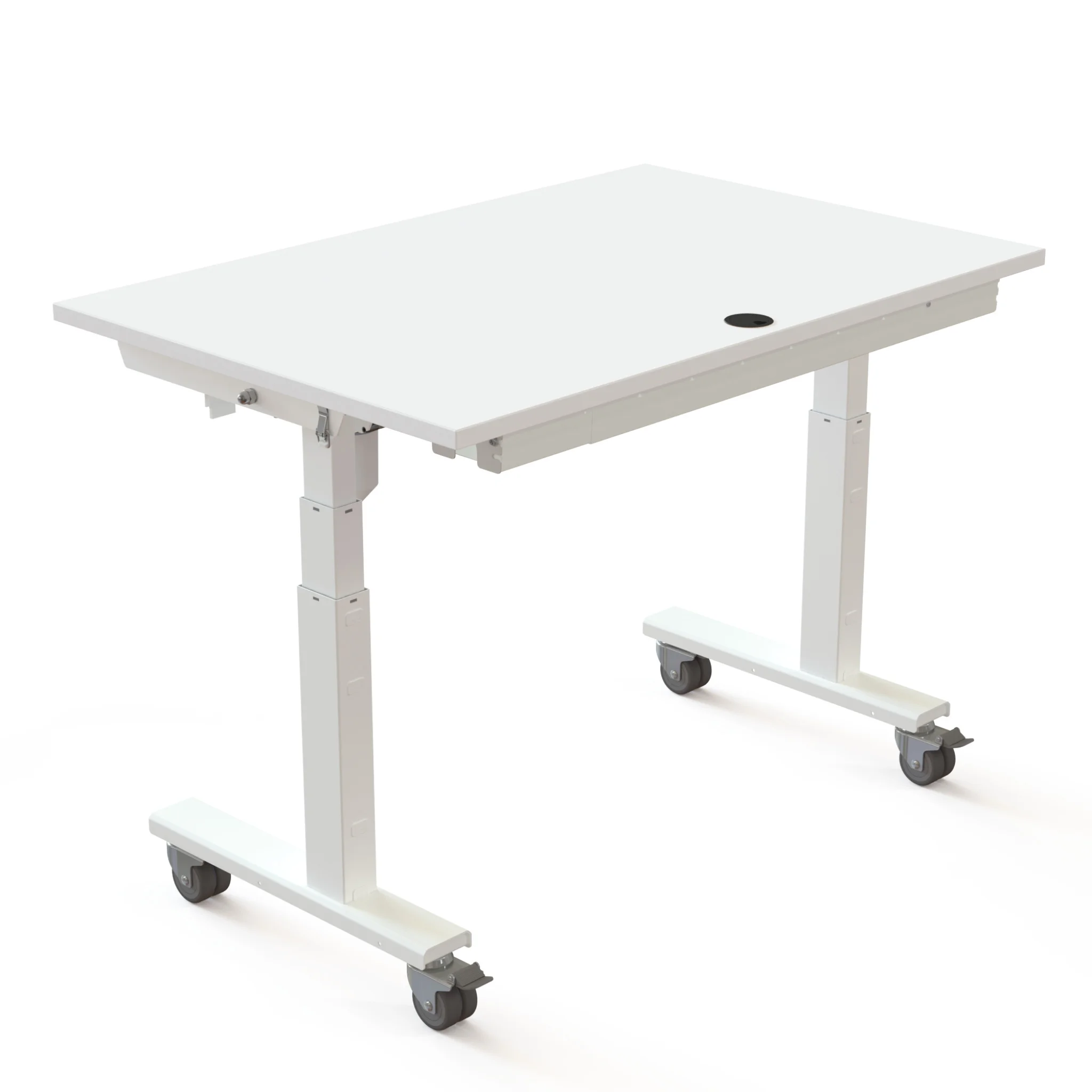 tisch, rolltisch, arbeitsplatz, mobiler-tisch, rollen