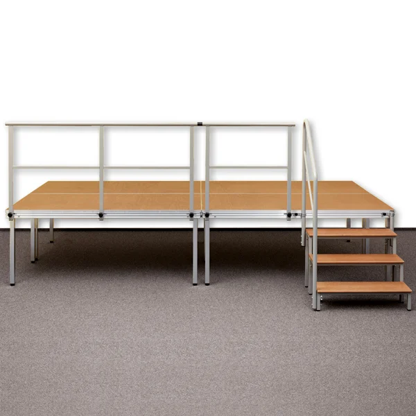 etagertisch, leiterplattform, werkbank, holzplanken, stahlrahmen