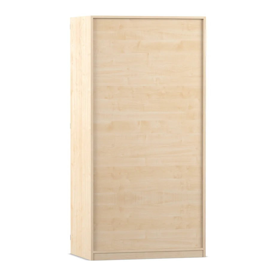 Kleiderschrank, Holz, Schrank, Garderobe, Seitenansicht