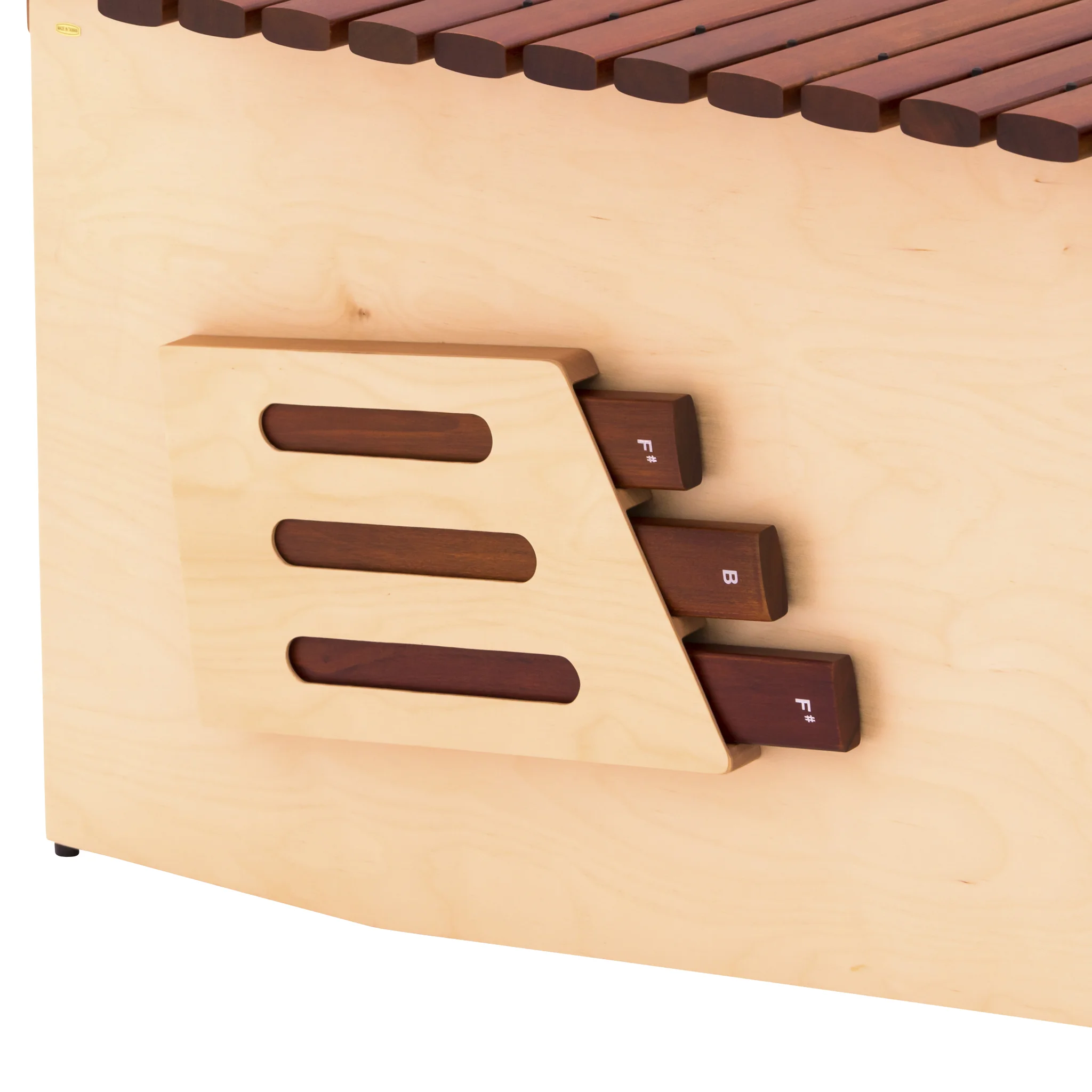 Klavier, Tastatur, Holzoptik, Tastenbeschriftung, Holz Instrument