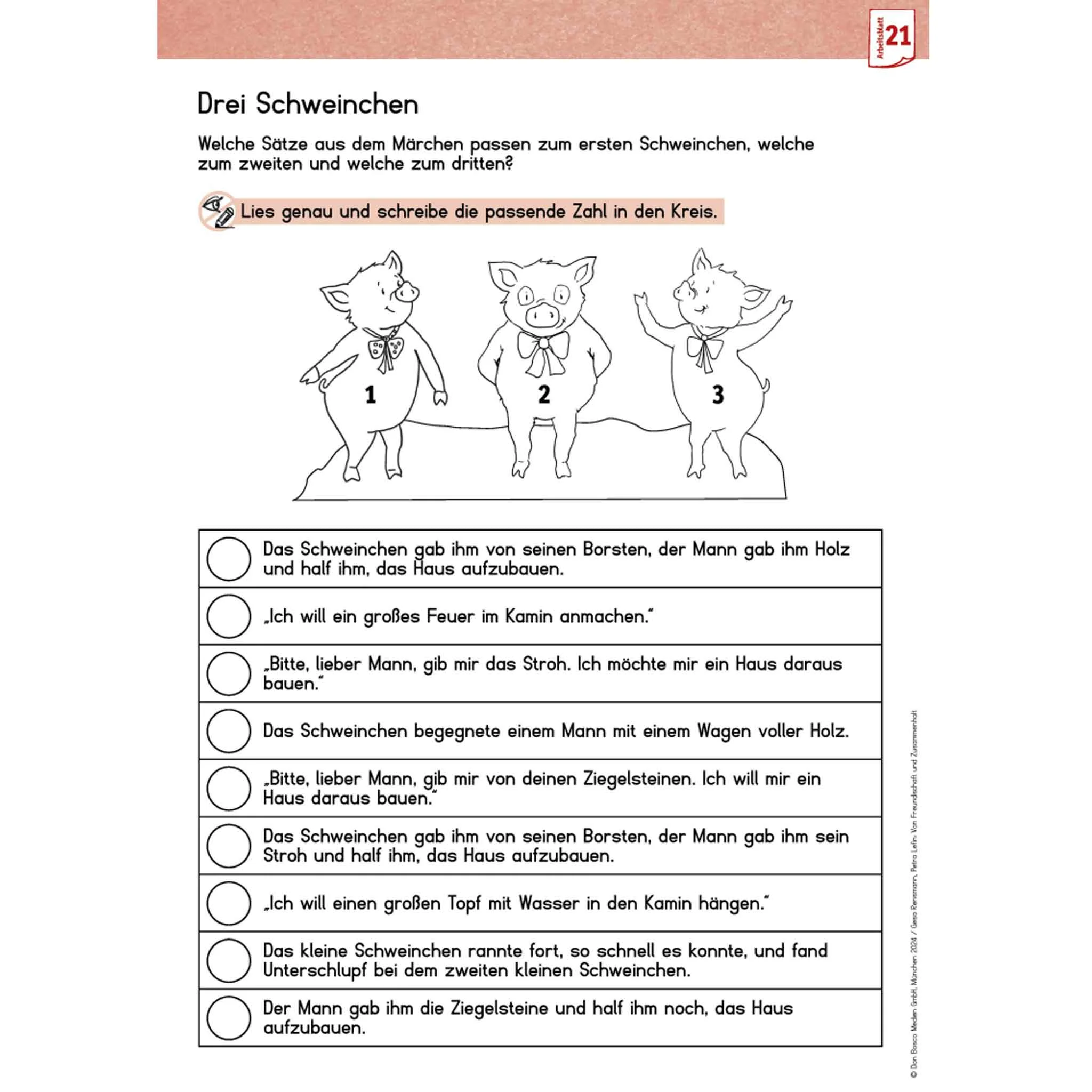 Schwein, Schweinchen, Holzhaus, Bühnenbild, Kinderbuch