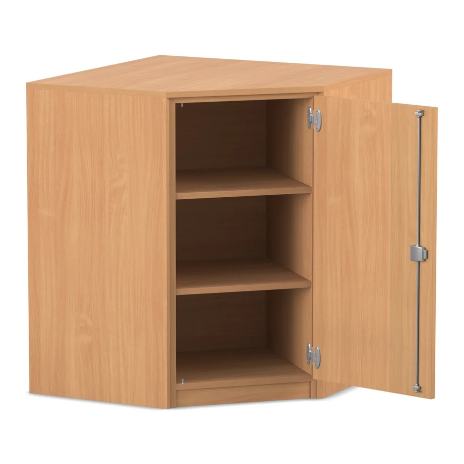 Küchenschrank, Wandschrank, Holzoptik, Regalfächer, Tür Scharnier