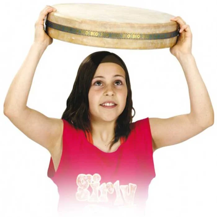 Tambour, Djembe, Holzframedrum, Trommeloberseite, Musikinstrument