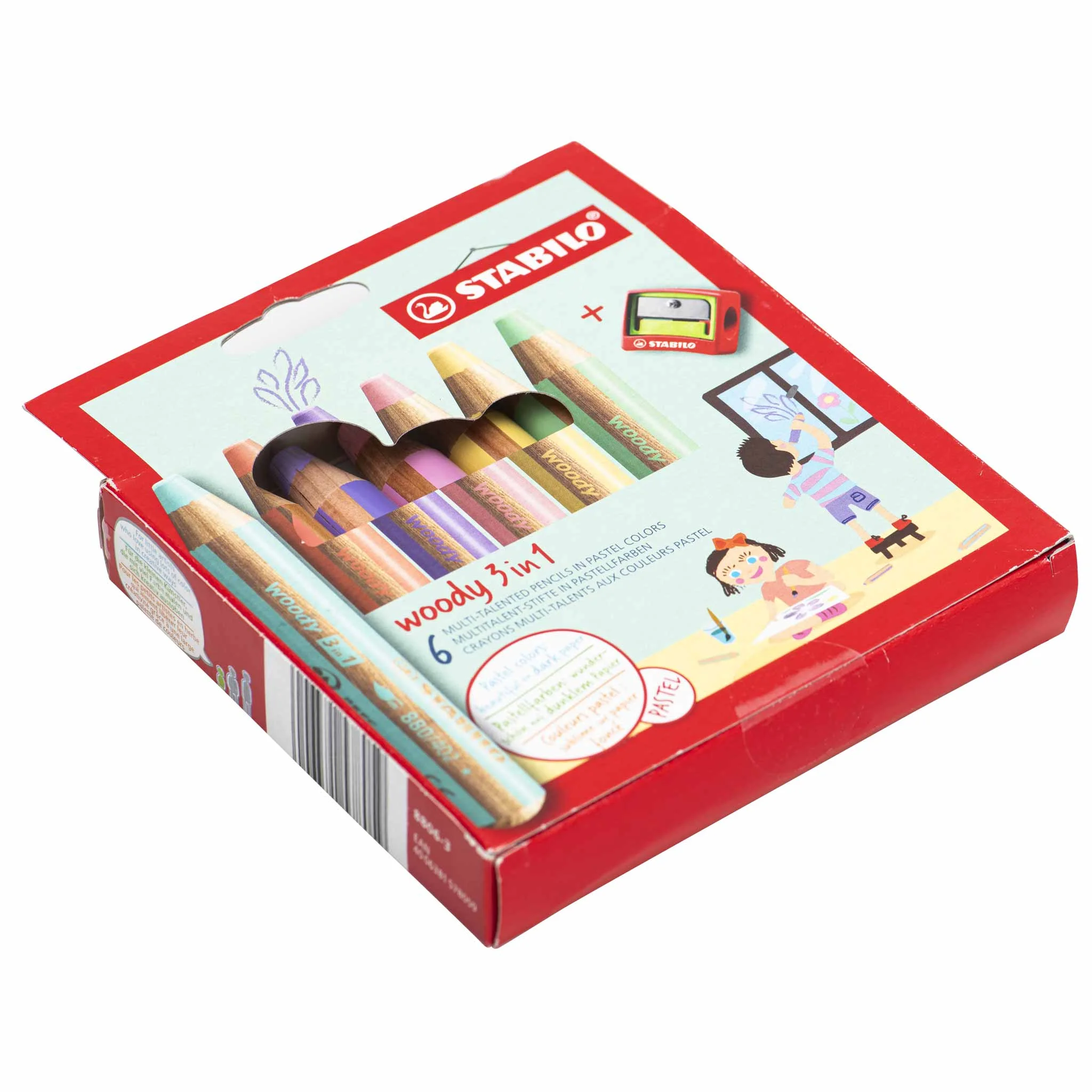 Pastellkreiden, Holzstifte, Buntstift-Set, Kreide-Set, Kinder-Kunstbedarf