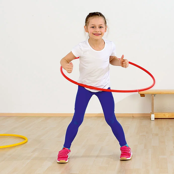 Hula-Hoop, Übung, Kind, Gymnastik, Leggings