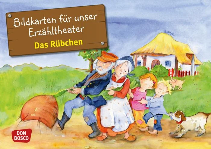 Kamishibai-Bildkarten, Das Rübchen