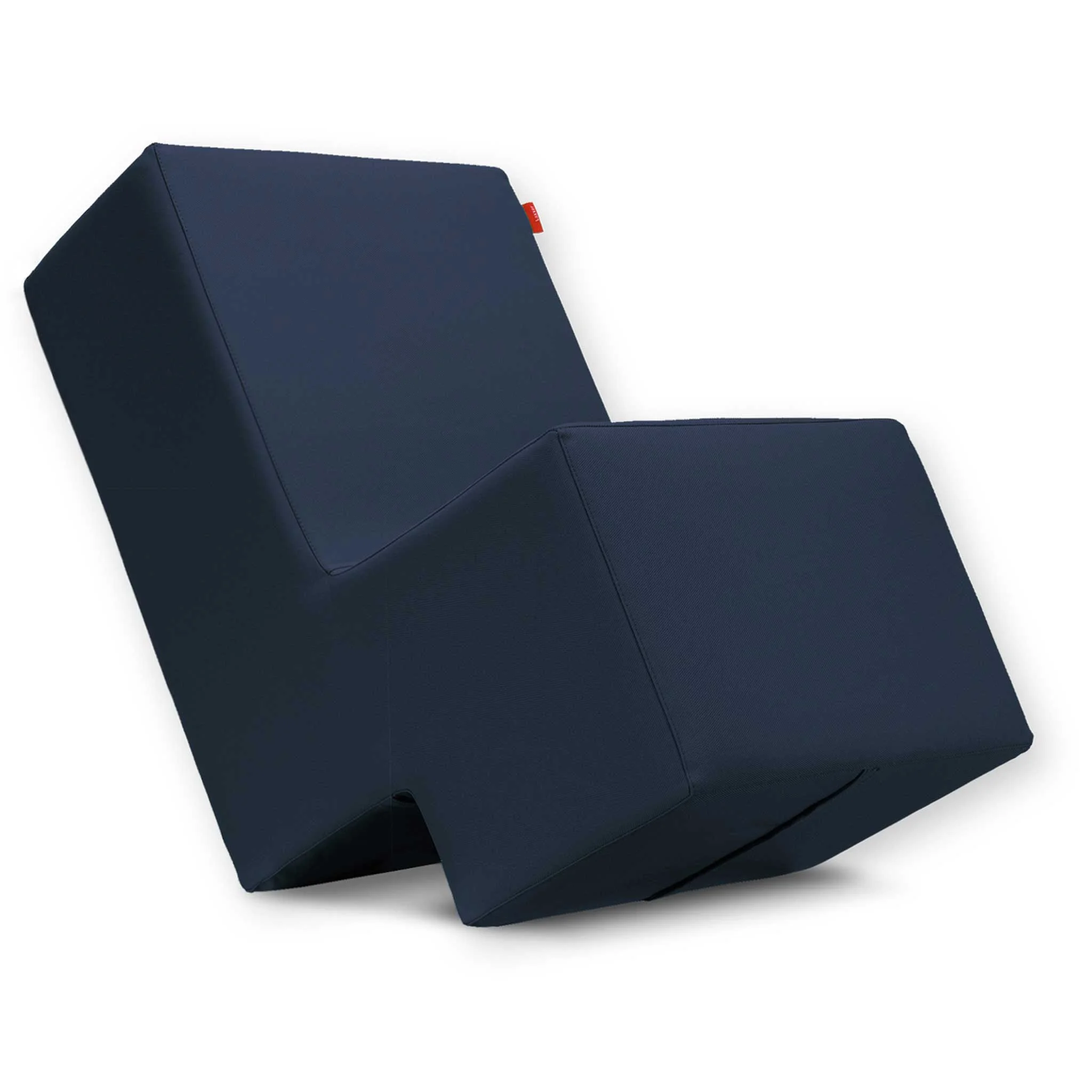 Sessel, Sitzkissen, Hocker, Möbelstück, blau