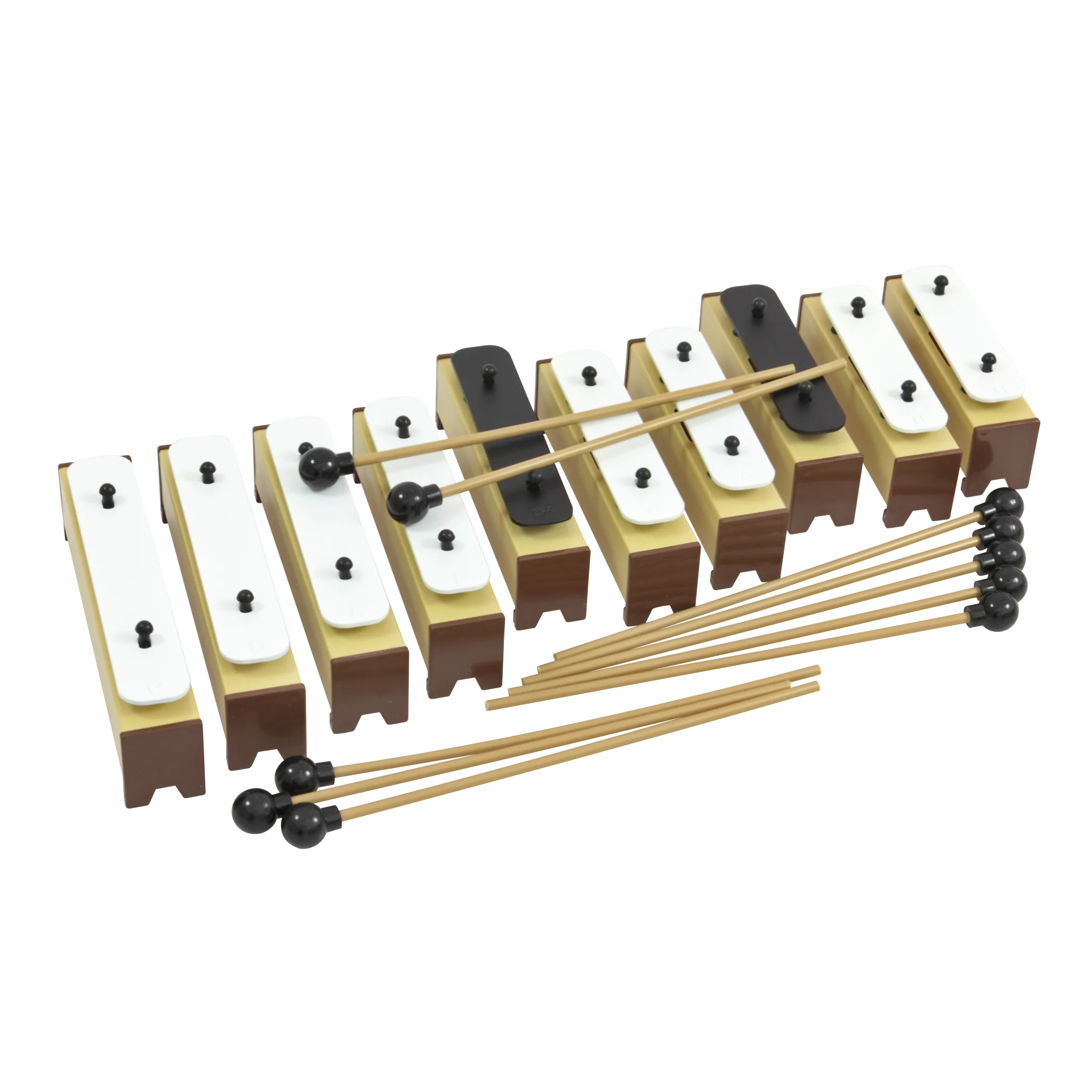 xylophon, Spielzeuginstrument, Holzklaviatur, Schlägel, Musikspielzeug