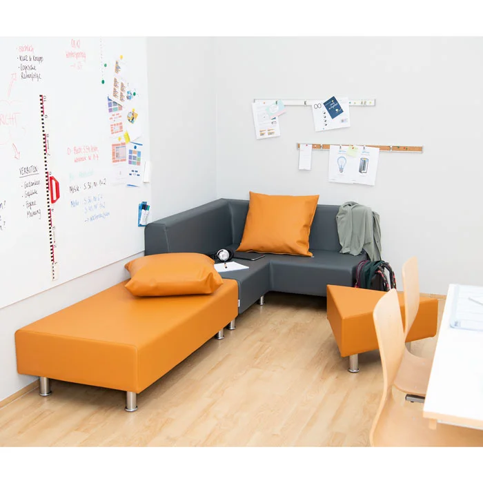 sofa, Lounge, orange, Sessel, Leseecke