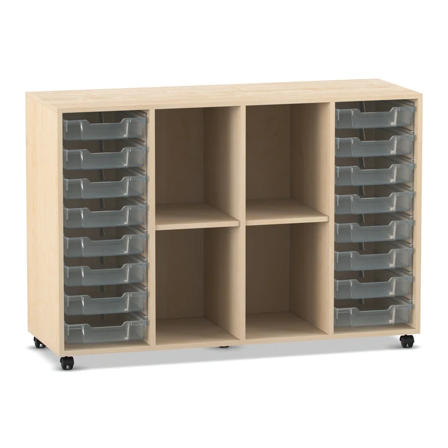 wooden cabinet, storage cabinet, mobile storage, drawers, shelves