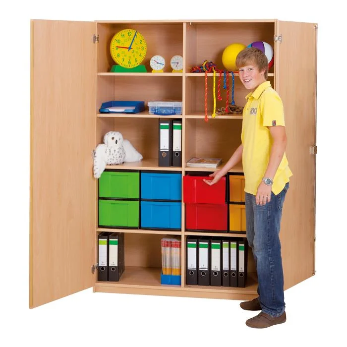 Schrank, Schreibtischschrank, Aufbewahrung, Kisten, Ordner