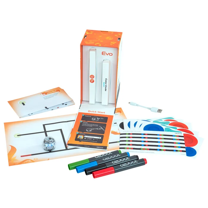 Bildungskit, Elektronik, bunte Marker, USB-Lader, Gebrauchsanleitung