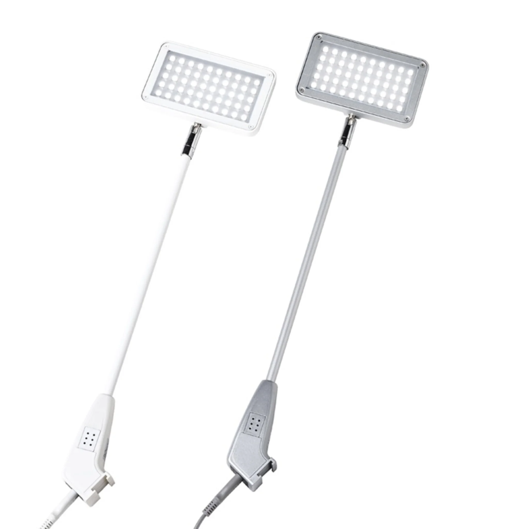 LED-Stellwandleuchte, silbergrau