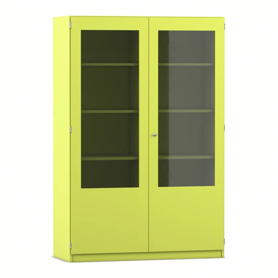 Schrank, Vitrinen, Glasfront, Zweiflügelig, Hochschrank