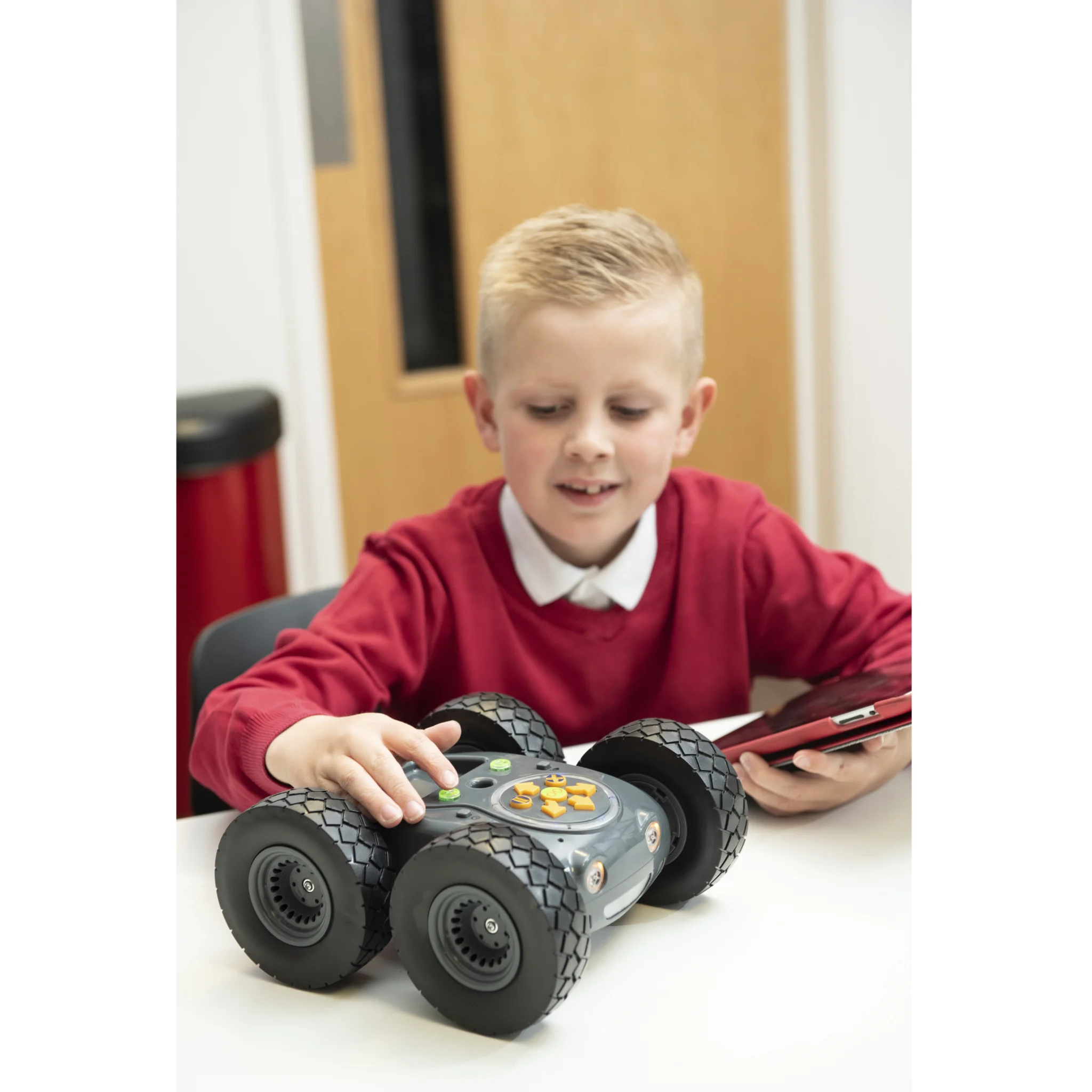 Roboter, Spielzeugauto, Ferngesteuert, Kantiges Design, Kinder