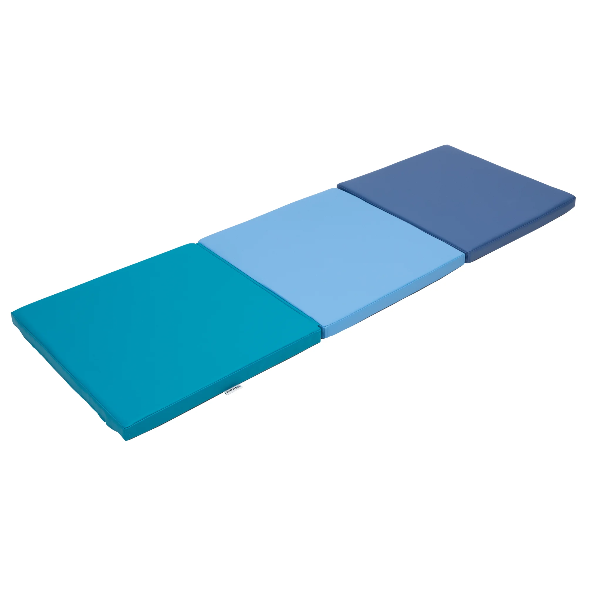 Gehhilfe, Schaumstoffmatte, Pausenmatte, Blaue Quadrate, Kissenmatte