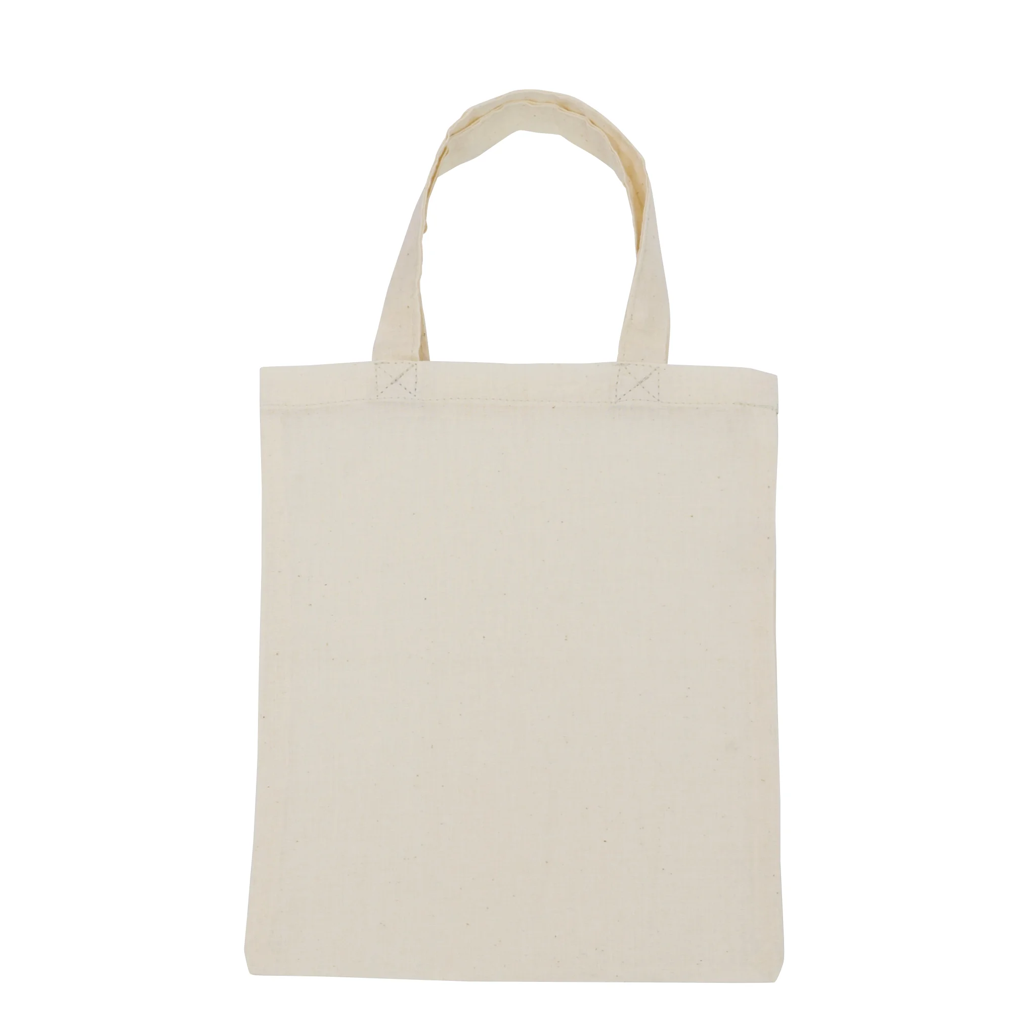 Tasche, Canvas, Beige, Baumwolle, Handtasche
