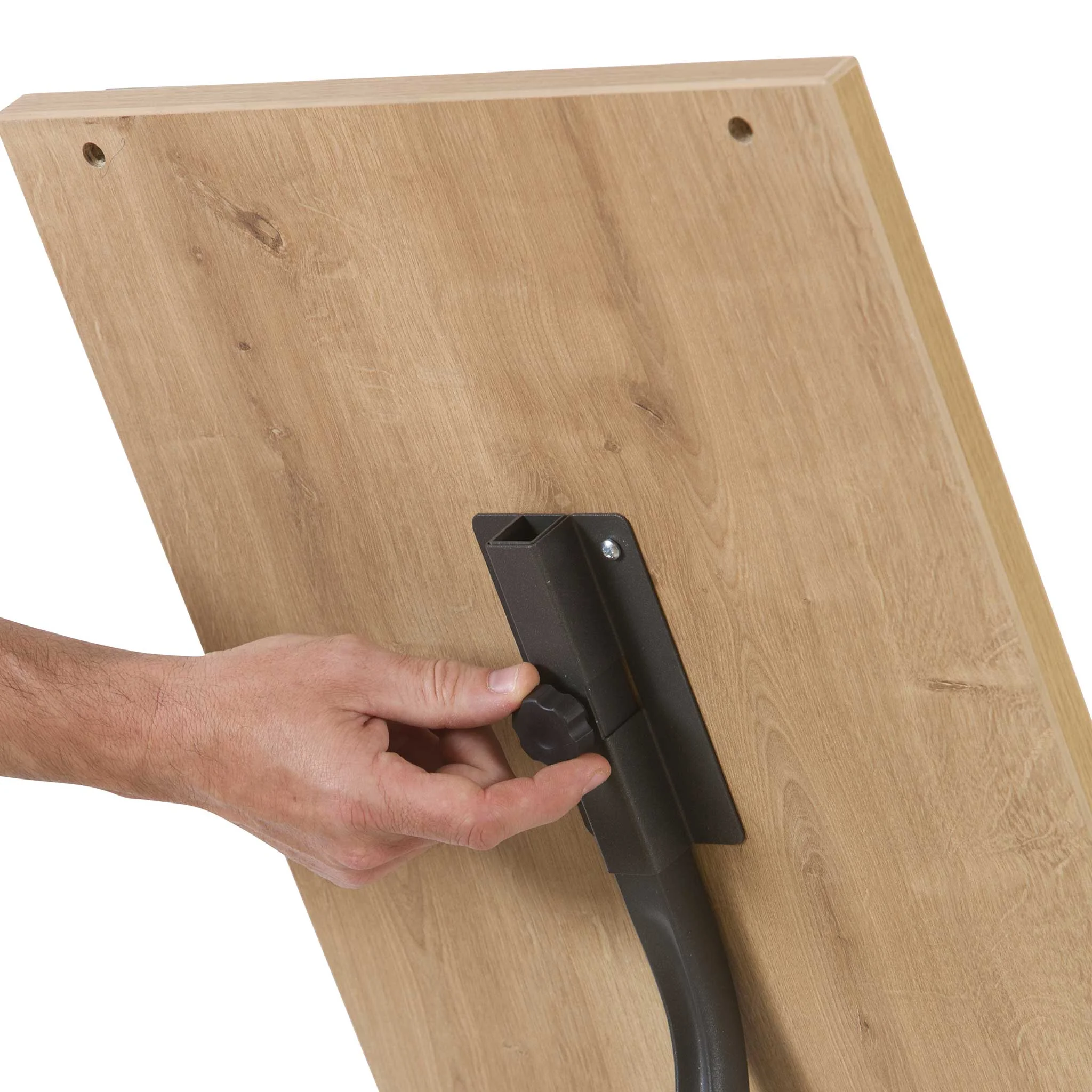 Holztischplatte, Verstellbare Halterung, Holzoberfläche, Holzstruktur, Montageplatte
