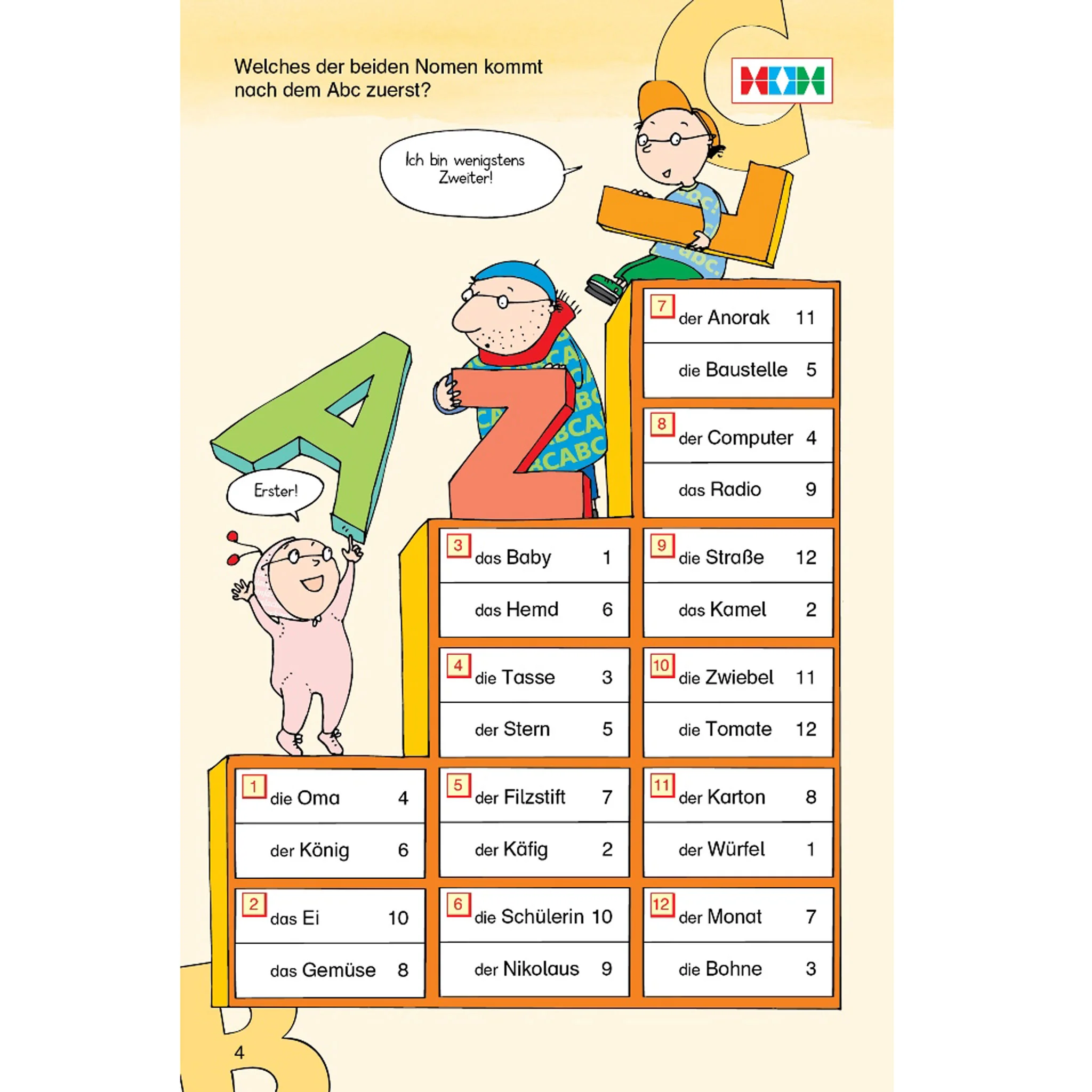 alphabet, Puzzle, Bildungsposter, Kinderbildung, Deutsch lernen