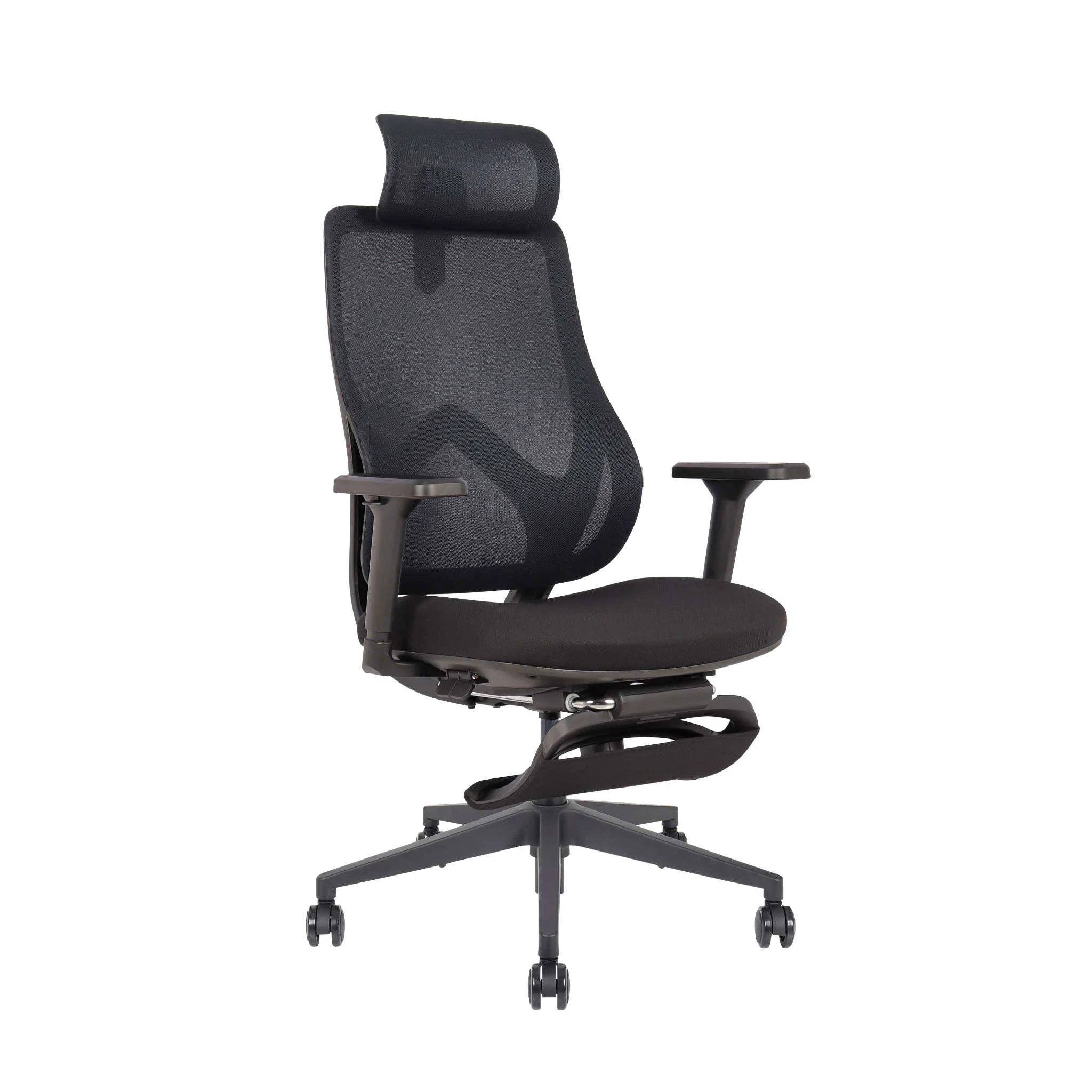 Bürostuhl ErgoloNap®, Schwarz/Schwarz