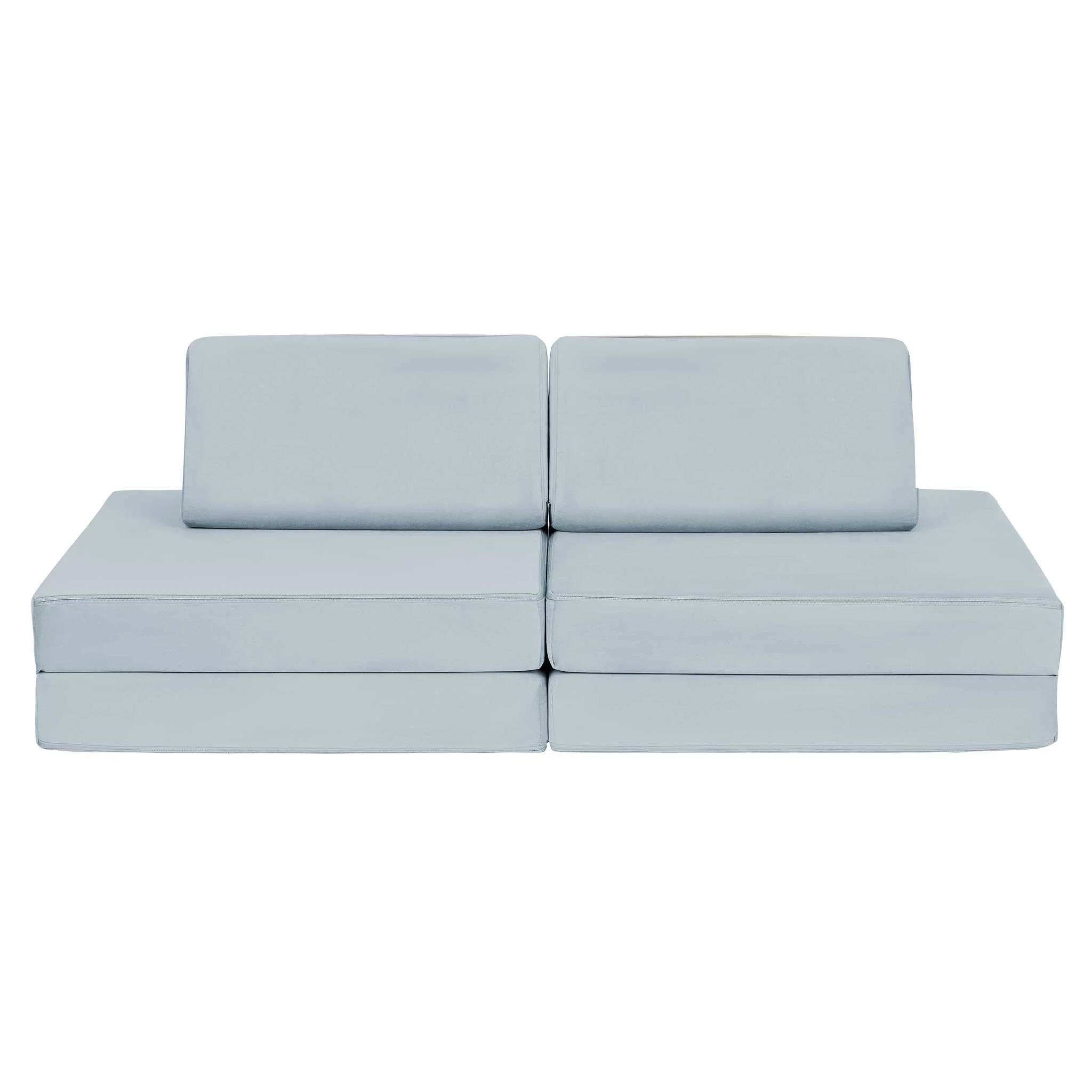 Sofa, Couch, Sectional, Blau, Stoff