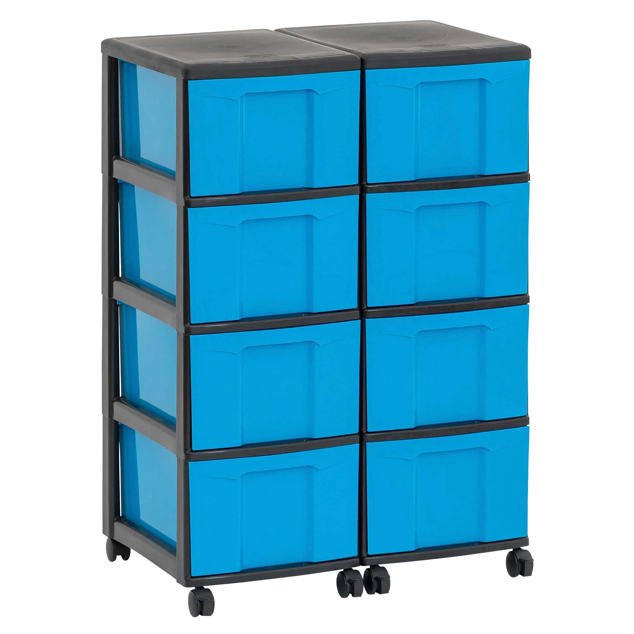 Aufbewahrungsbox, Sortierbox, Regalsystem, Kunststoffbox, Rollwagen