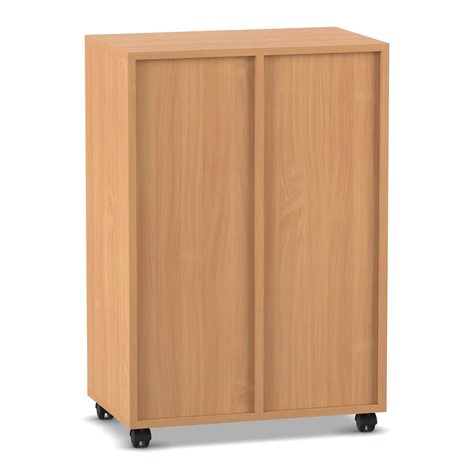 Wagen, Schrank, Schiebe-Schrank, Holz, Rollen