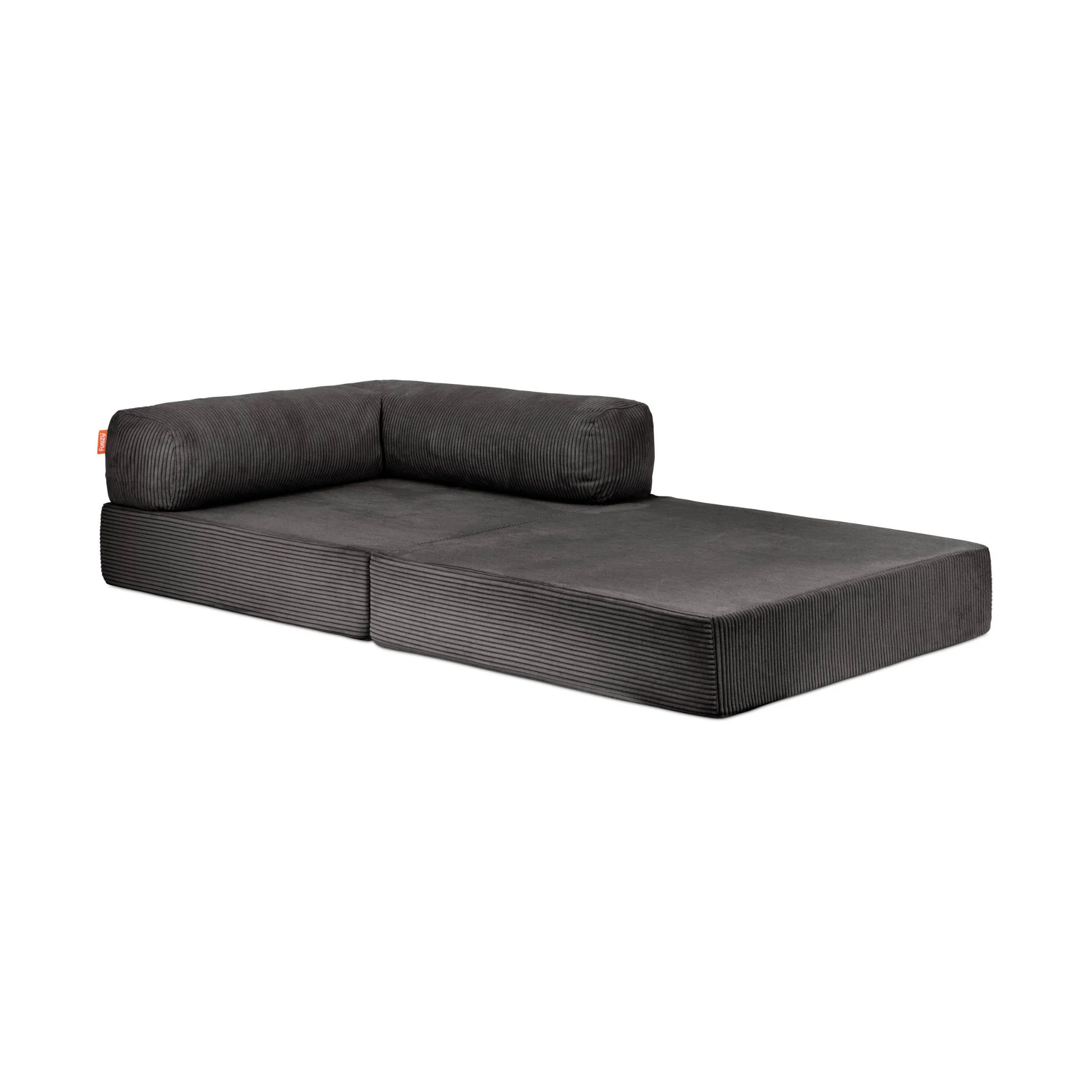 Sofa, Couch, Sitzkissen, Dunkelgrau, Modulsofa