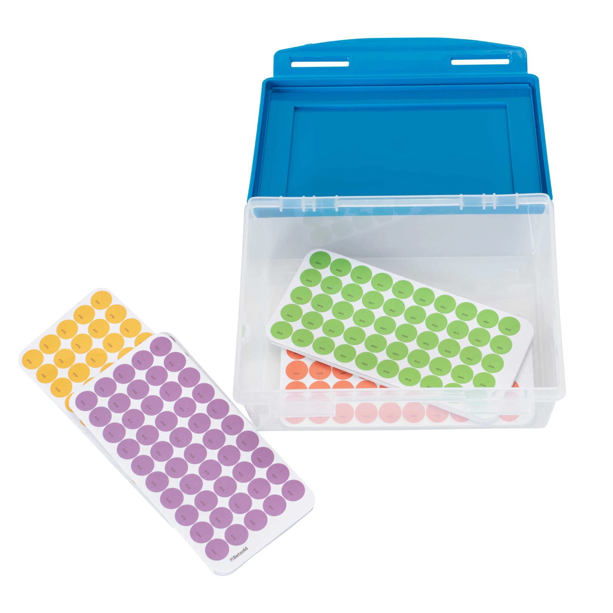 Stickeretiketten, Farbaufkleber, Kreisaufkleber, Dot-Aufkleber, Etikettenblatt