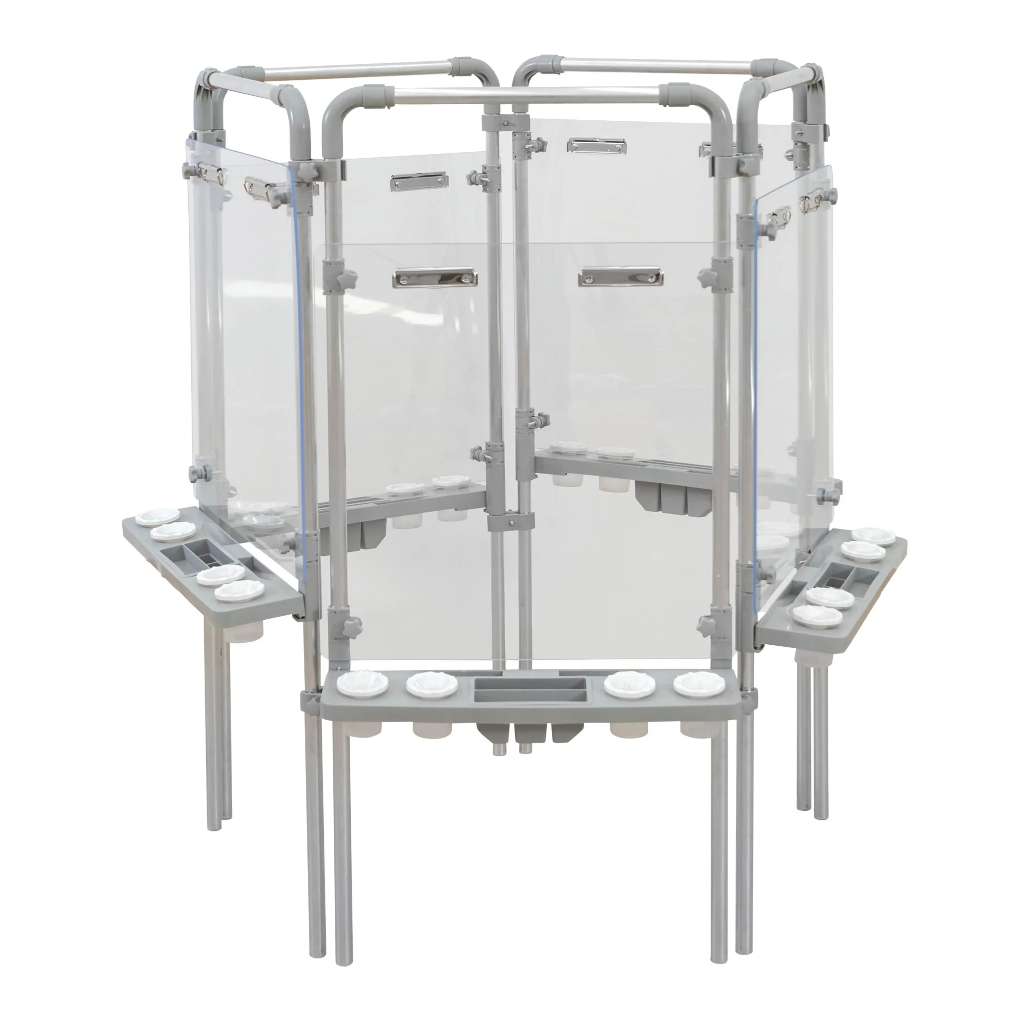 Kunststoffrahmen, Schalung, Transparentglas, Maschinenteile, Konstruktionsteile