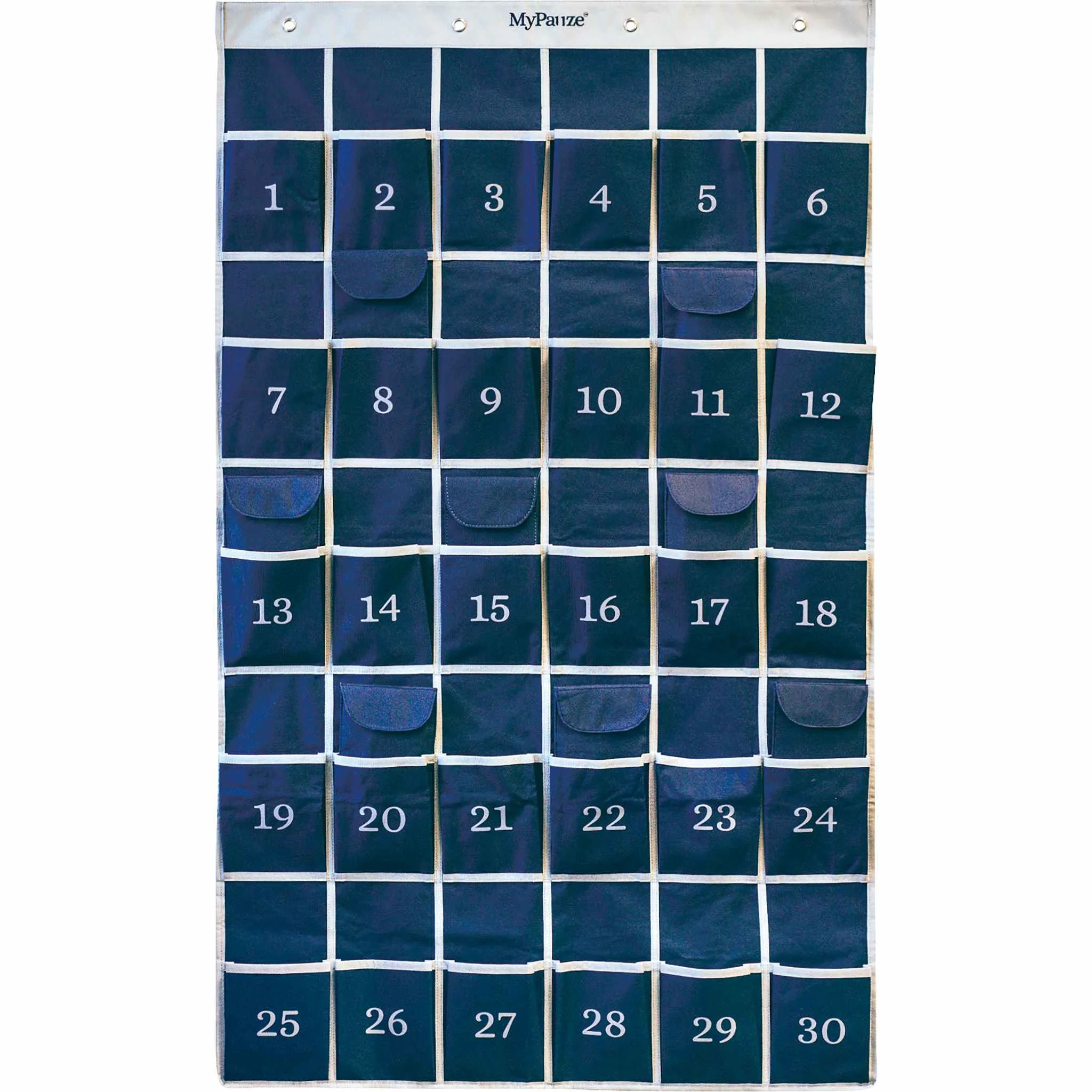 Organizer, Ablage, Adventskalender, Stofforganizer, 30 Taschen