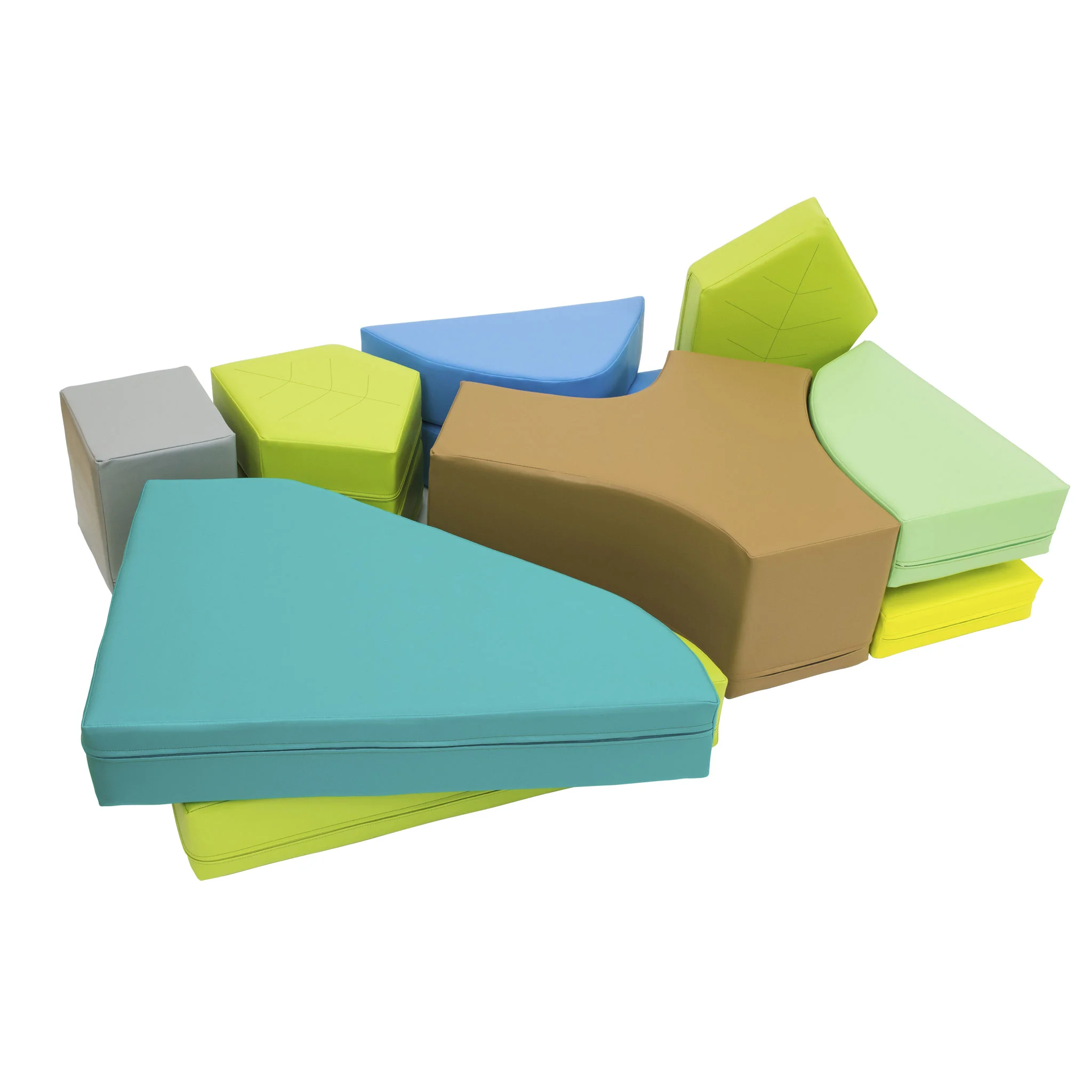 Schaumstoffmodul, Kinderzimmer, Matte, Sitzerblock, Puzzle-Set
